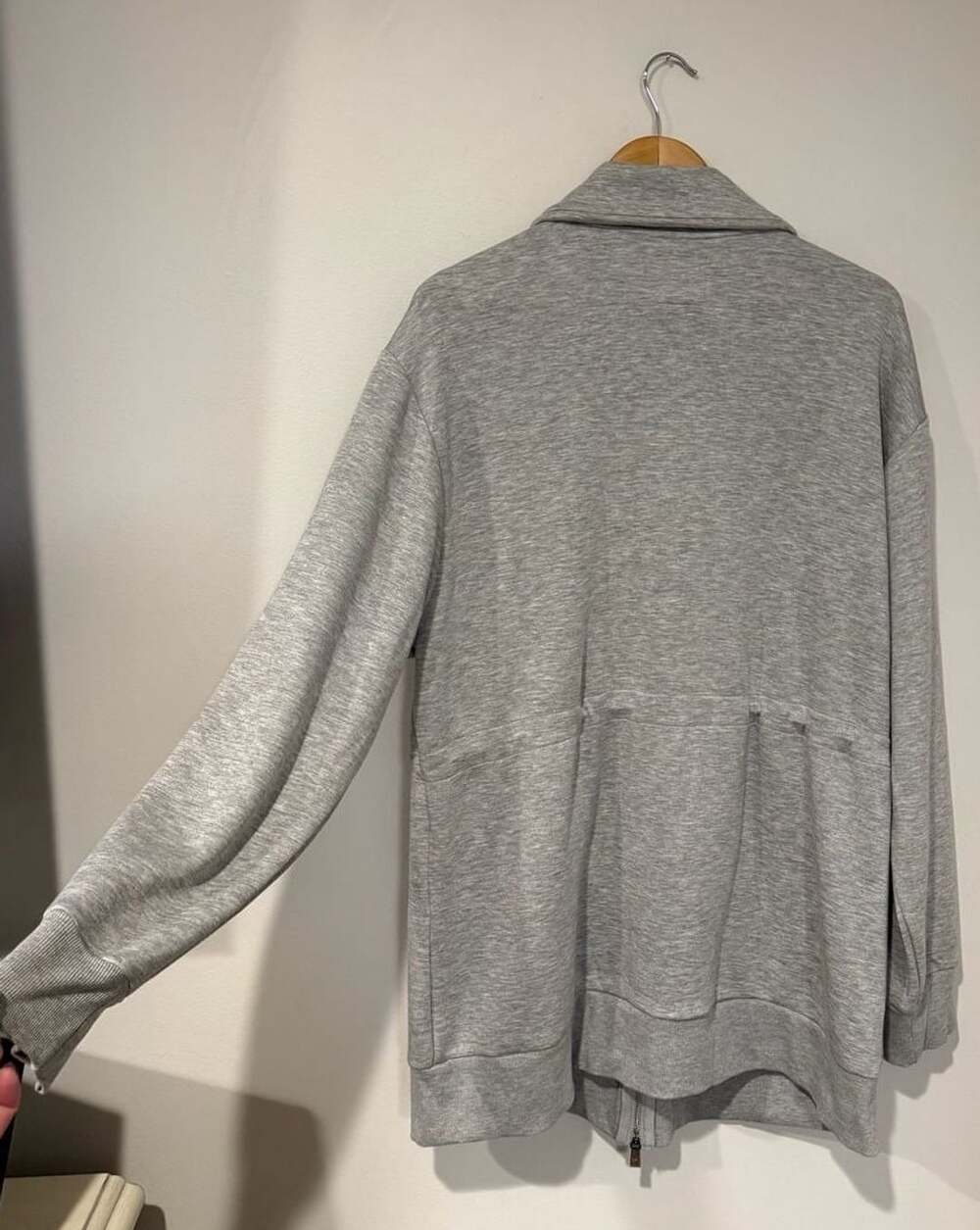 Converse Full Zip Jacket Size XL Grey - Picture 2 of 3
